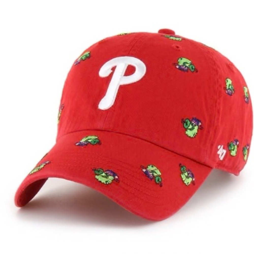 Phillies Hat with Phillie Phanatic - Women’s (47 Brand)